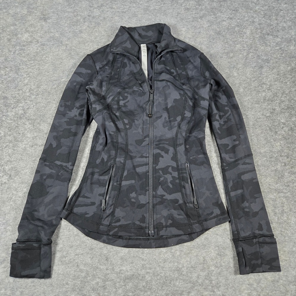 Lululemon Womens Camo Define Jacket Heritage 365 Camo Athleisure Size 4